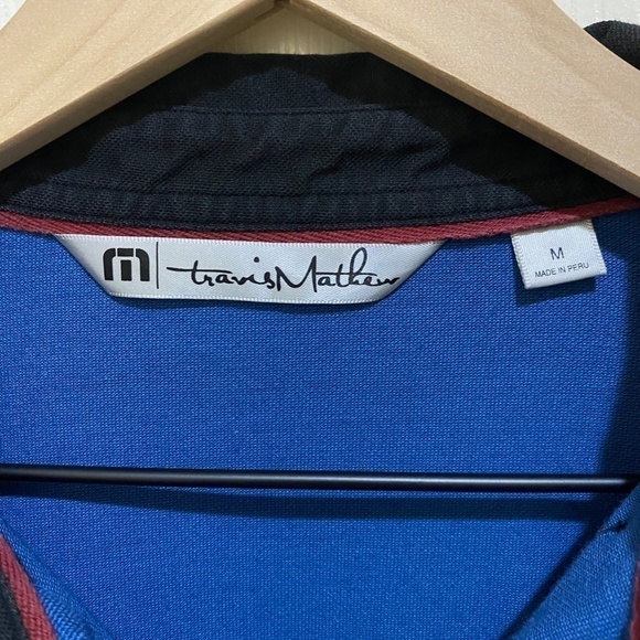 Travis Mathew- Blue Polo Shirt- Medium - Picture 2 of 10